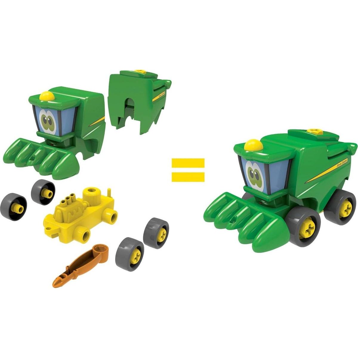 Tomy John Deere Kids Postav si kamaráda - kombajn Corey