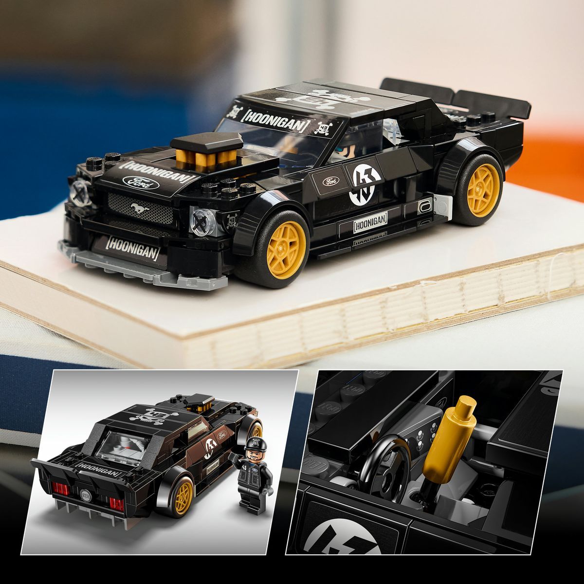 LEGO® Speed Champions 77262 Blockův '65 Ford Mustang Hoonicorn V1