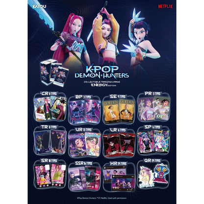 EPEE K-POP Demon Hunters World Tour Sběratelské karty Energy Edition
