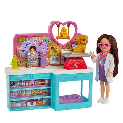 Mattel Barbie Chelsea veterinářka herní set