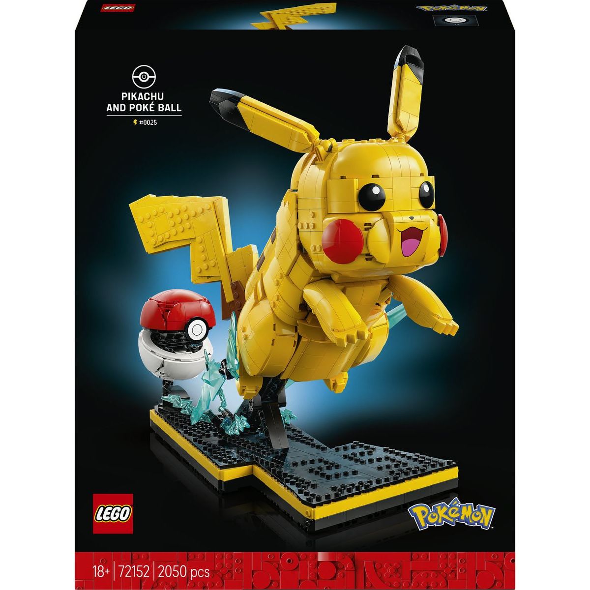 LEGO® Pokémon™ 72152 Pikachu a Pokébal