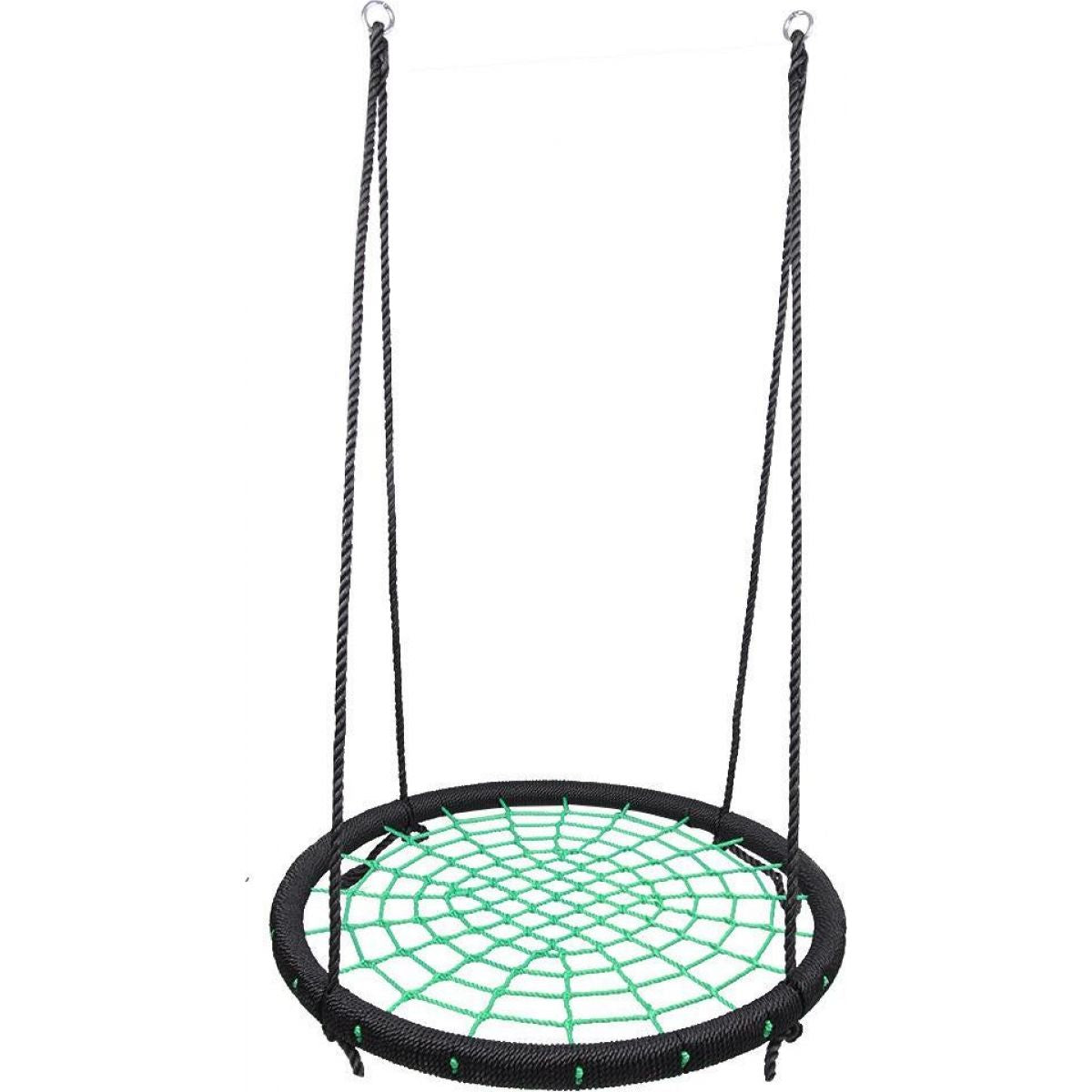 Houpací kruh síť průměr 100cm - zelený