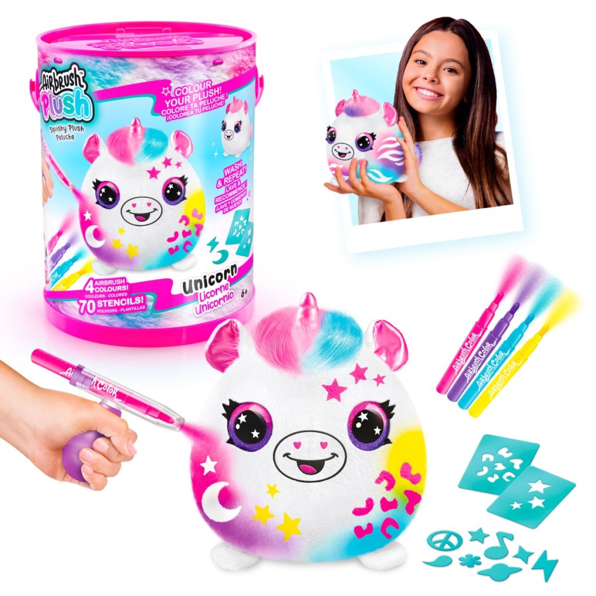 Airbrush - Squish Pals Paint Can