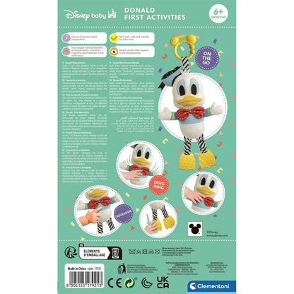 Clementoni Plyšový Kačer Donald se závěsem na postýlku