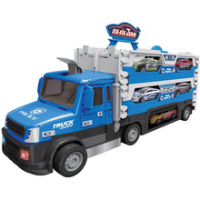 Sparkys Policejní TRUCK 2v1 se světlem a zvukem a 6 auty