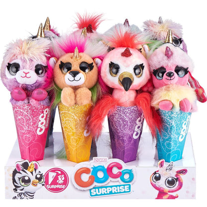 COCO Fantasy plyšové zvířátko s překvapením jednorožec 24 cm