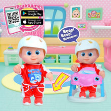 Miminko Bouncin Babies v autíčku Baniel