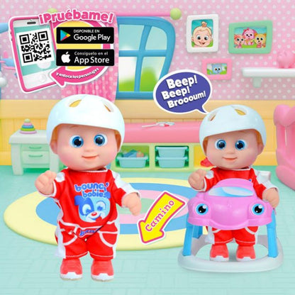 Miminko Bouncin Babies v autíčku Baniel