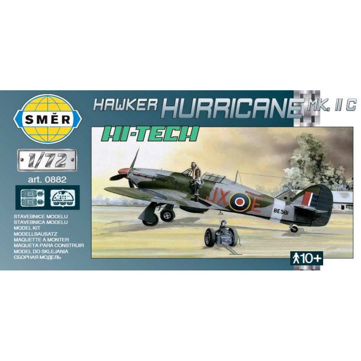 Směr Model Hawker Hurricane MK.II HI TECH 1 : 72