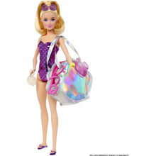 Mattel Barbie batoh kabelka s oblečkem a doplňky kabelka mušle