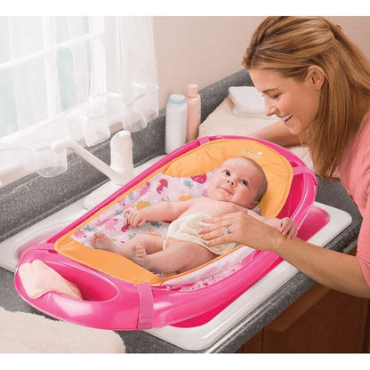 Summer Infant Koupací vanička Sparkle and Splash tmavě růžová