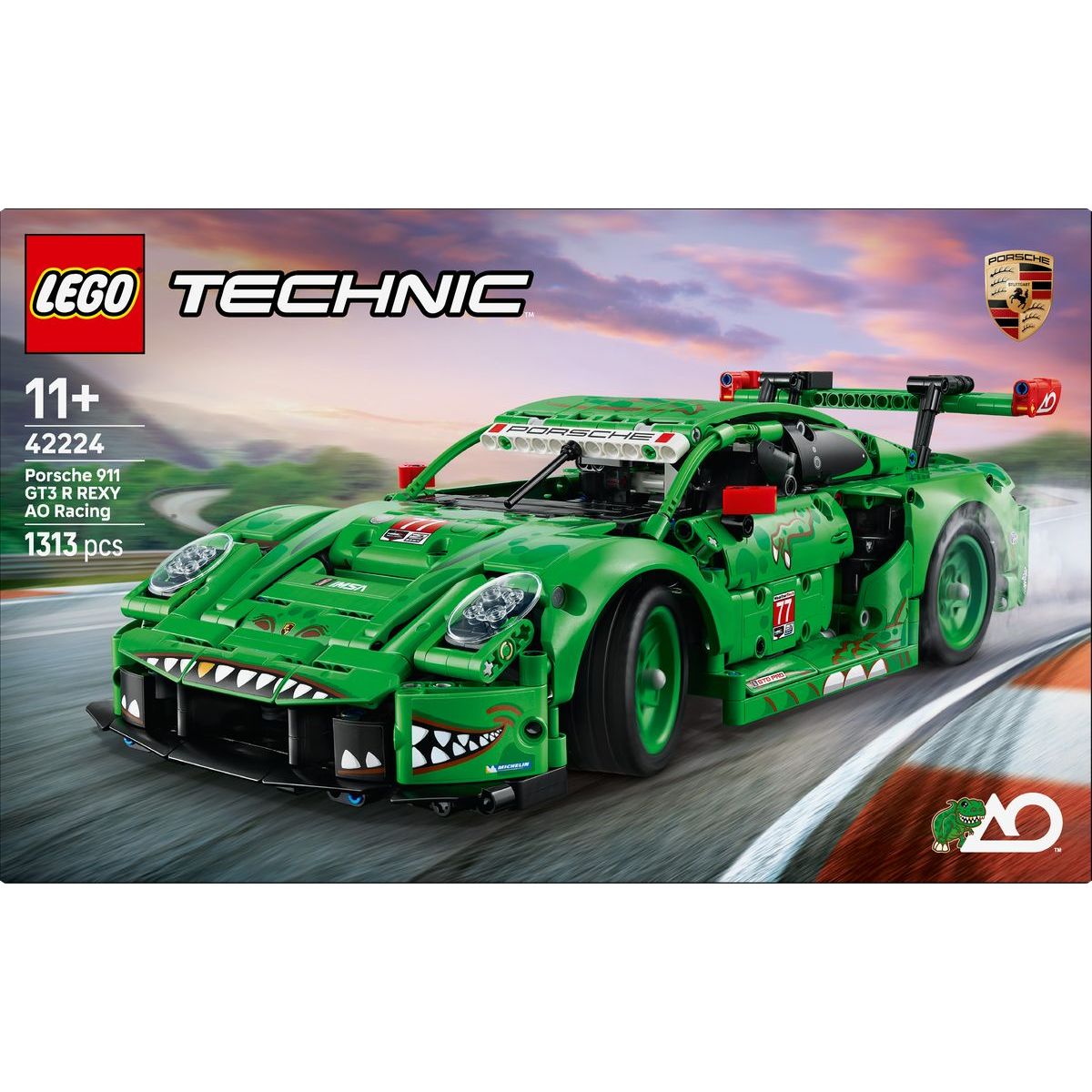 LEGO® 42224 Auto Porsche 911 GT3 R REXY AO Racing