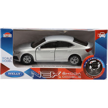Dromader Auto Welly Škoda Octavia 11cm 1 :  34 stříbrná
