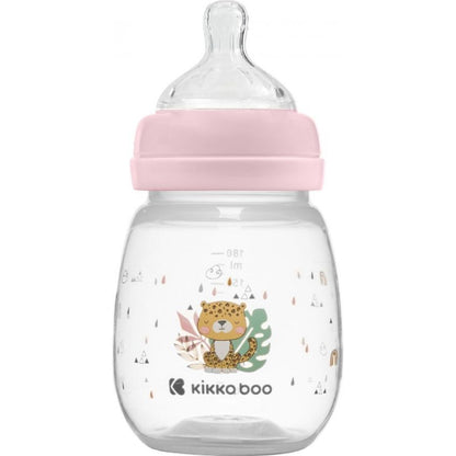 KikkaBoo Kojenecká láhev 180 ml 3m+ Savanna Pink