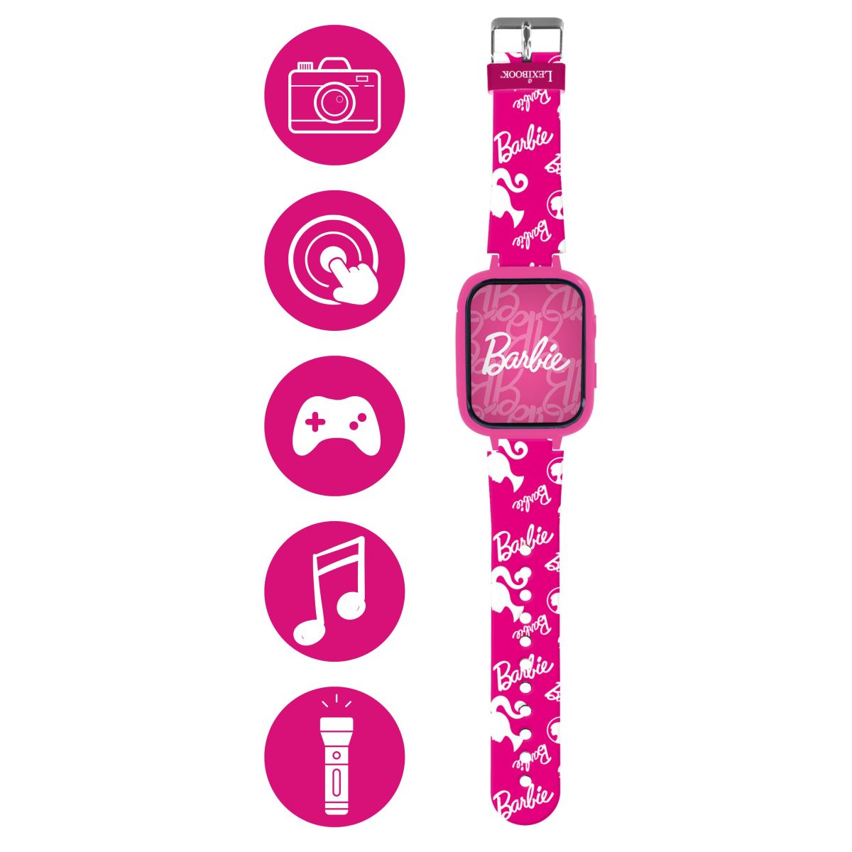 Lexibook Hodinky s kamerou Barbie a 8GB SD kartou