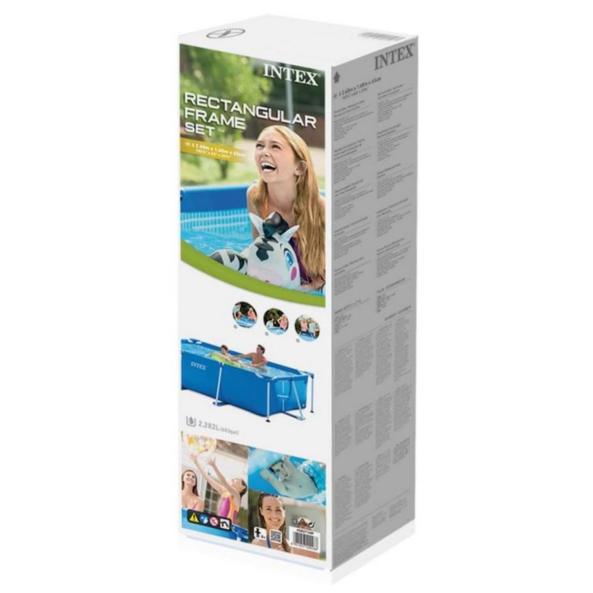 Intex 28271 Bazén obdélníkový s konstrukcí 260 x 160 x 65 cm