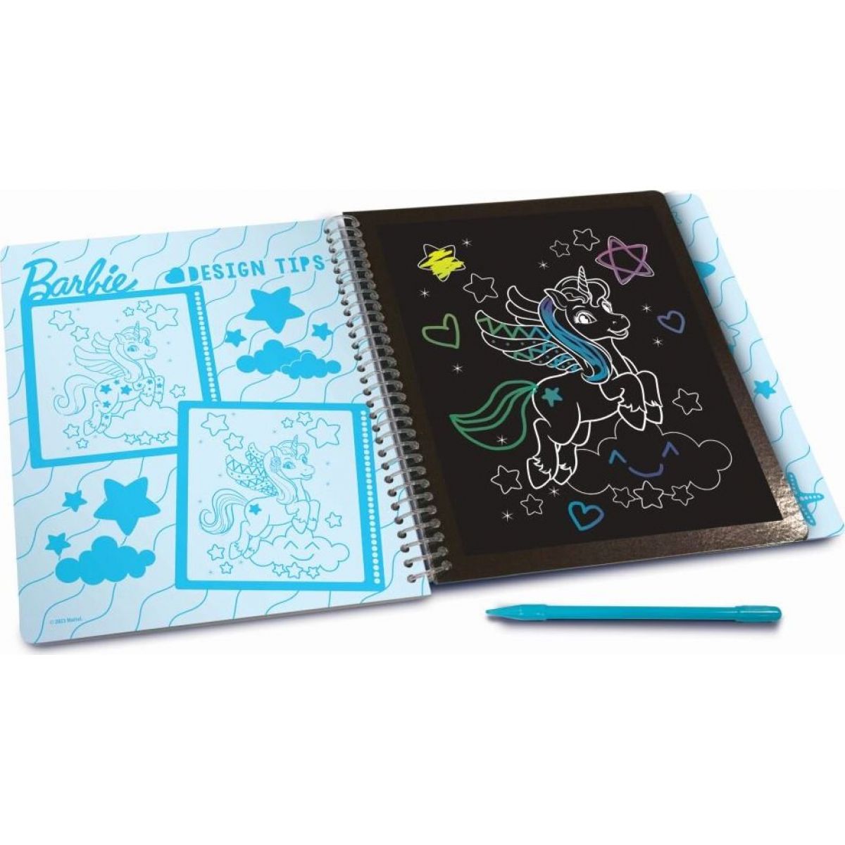 Liscianigiochi Barbie Sketch Book Mer-Mazing Scratch Reveal