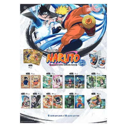 EPEE Naruto Smriti Collectible Sběratelské karty Heaven Scroll