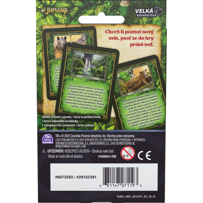 Spin Master Games Jumanji karetní verze CZ
