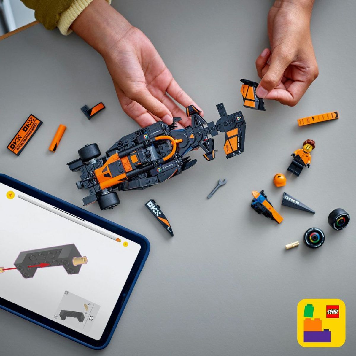 LEGO® Speed Champions 77251 Závodní auto McLaren F1® Team MCL38
