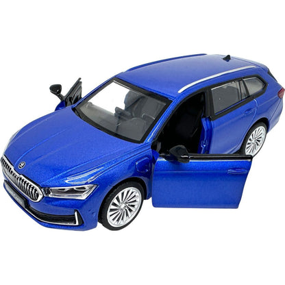 Sparkys 1:35 Škoda Superb IV Combi modré