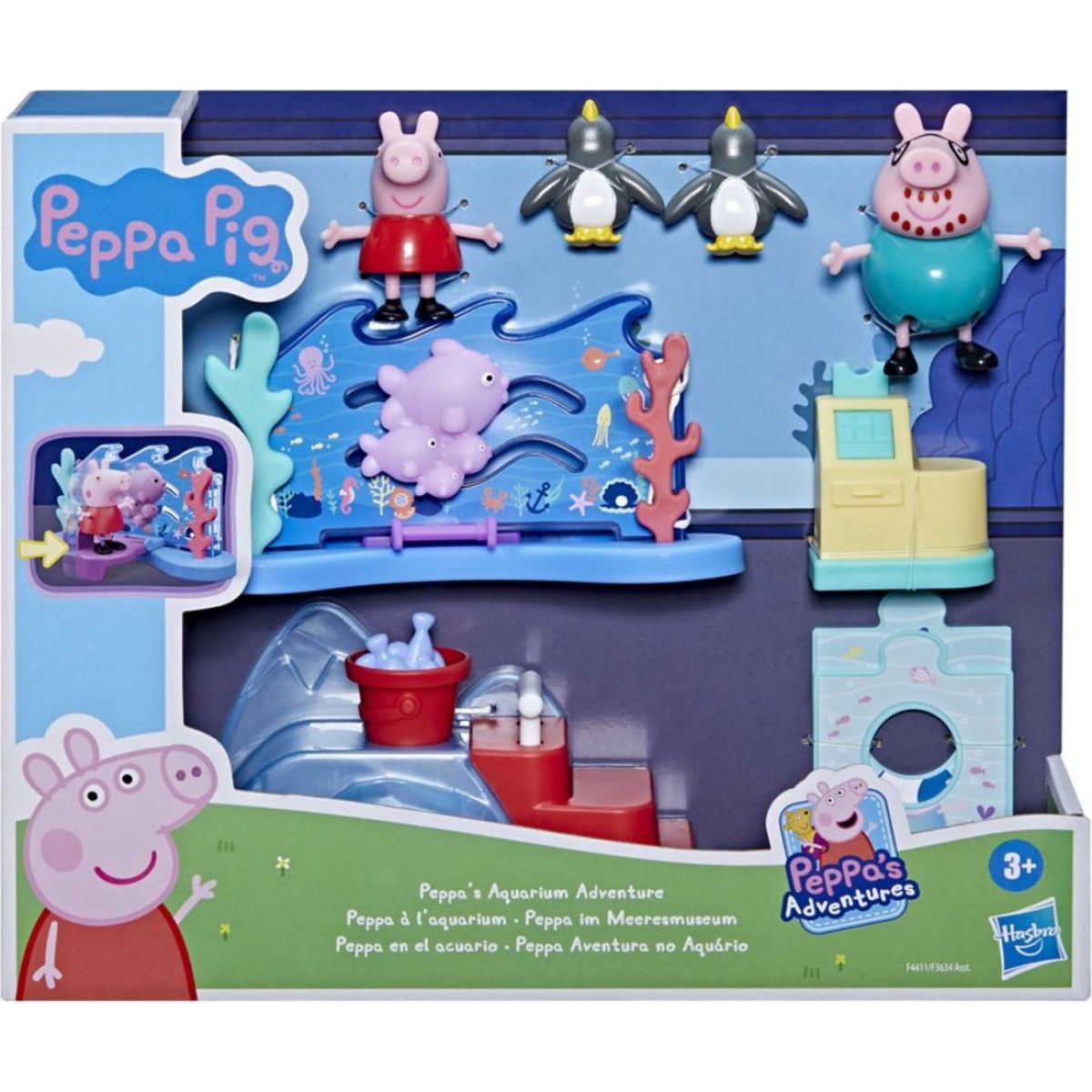 Hasbro Prasátko Peppa Dobrodružství v akváriu