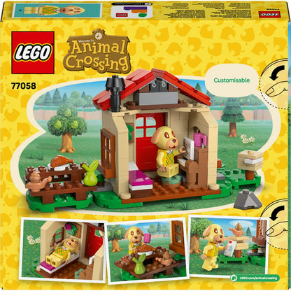 LEGO® Animal Crossing™ 77058 Goldie a její útulný dům