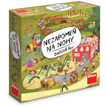 Dino Nezapomeň na nohy rodinná hra
