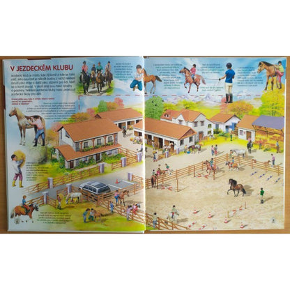 Hledej a Objevuj Koně v jezdeckém klubu