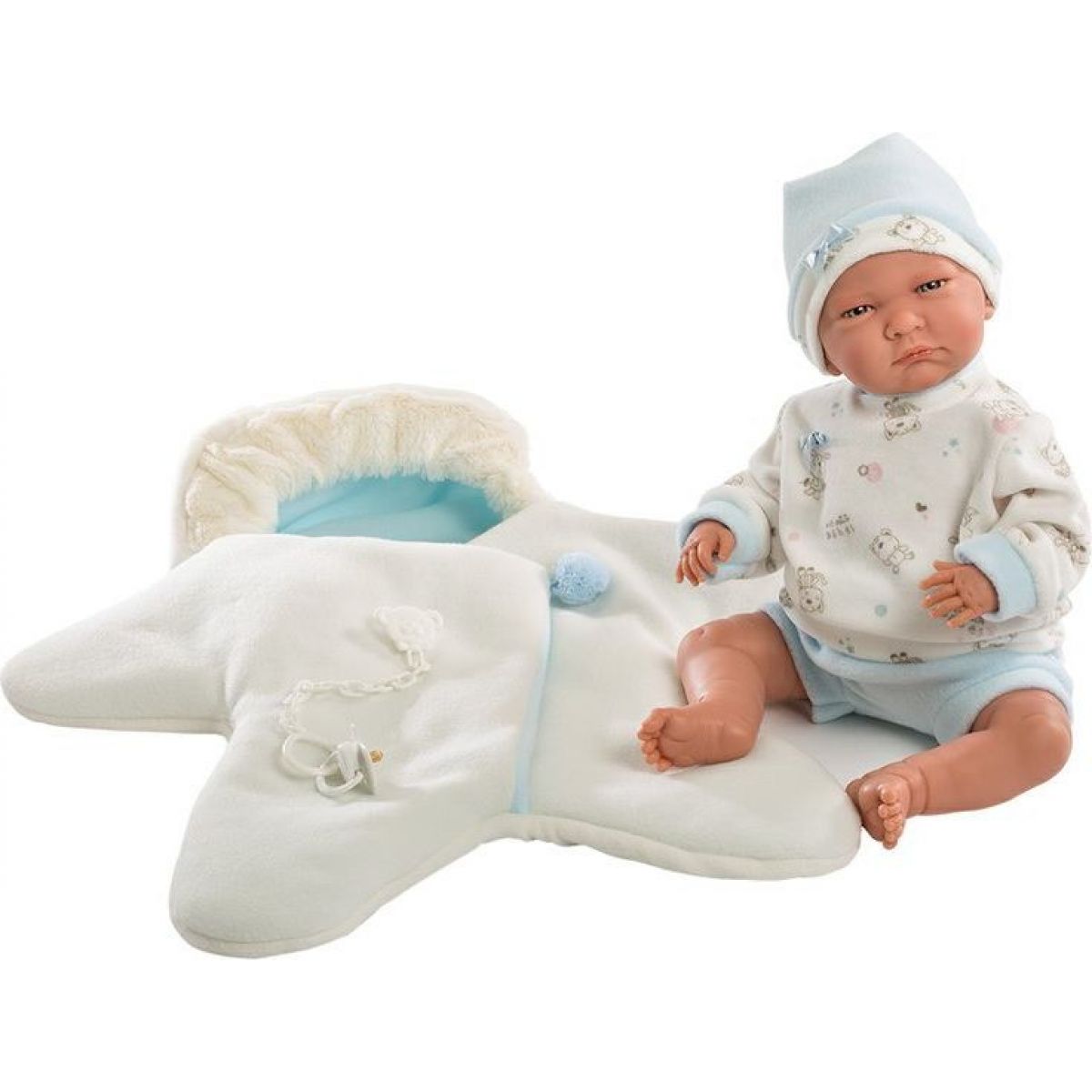 Llorens M740-37 obleček pro panenku miminko New born velikosti 40-42 cm