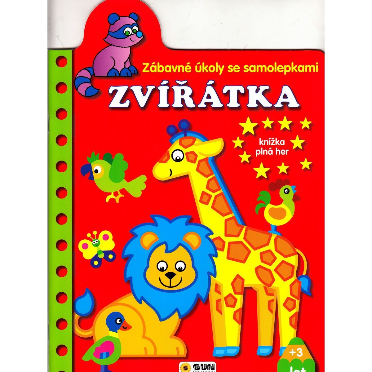 SUN Zábavné úkoly se samolepkami - zvířátka