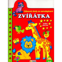 SUN Zábavné úkoly se samolepkami - zvířátka