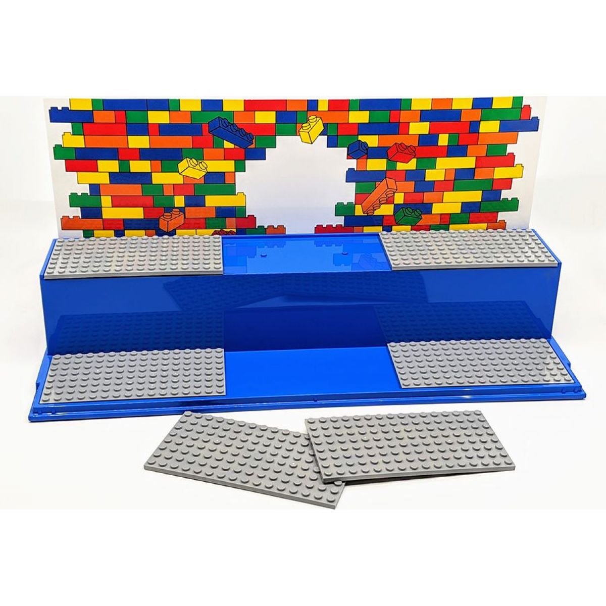 LEGO® Iconic herní a sběratelská skříňka modrá