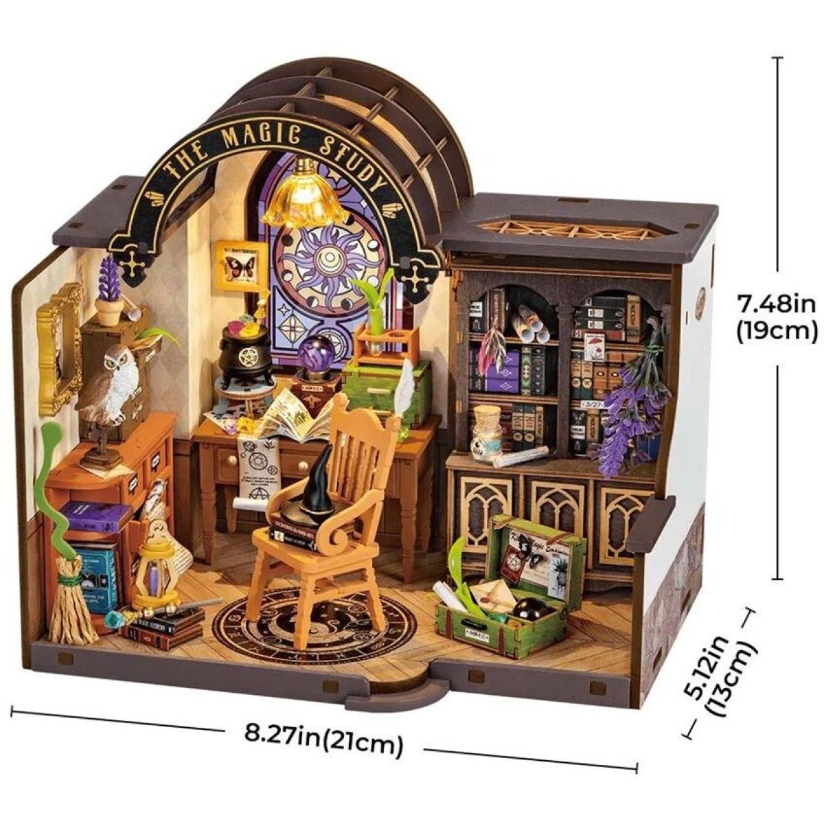 RoboTime Miniatura domečku Čarodějova pracovna