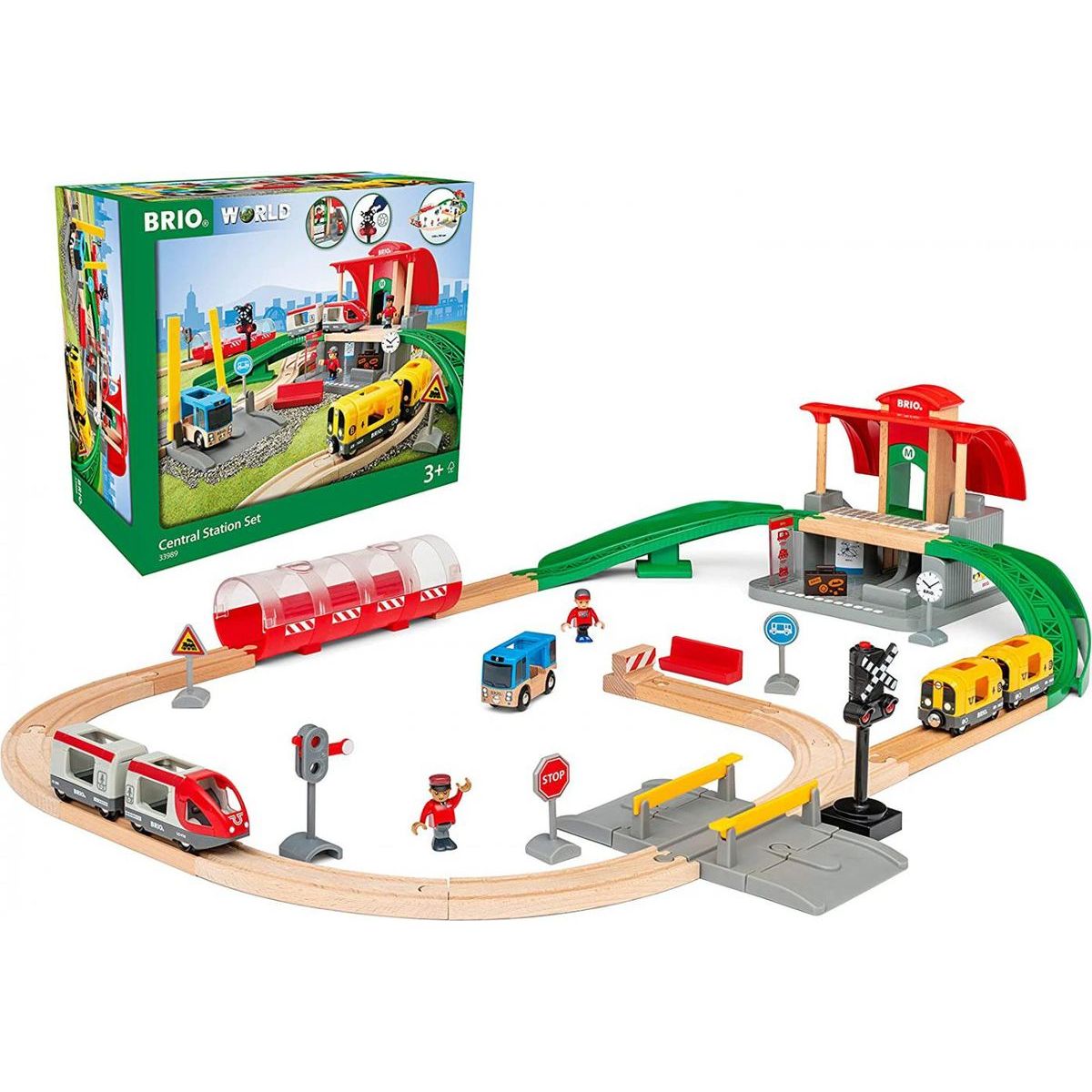 Brio World 33989 Sada hlavního nádraží - Poškozený obal