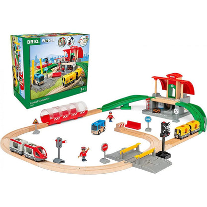 Brio World 33989 Sada hlavního nádraží - Poškozený obal