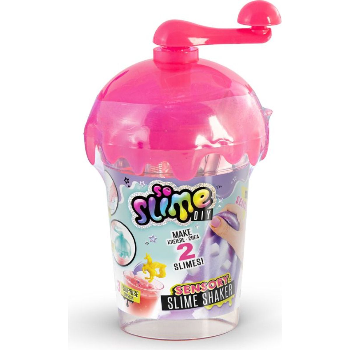 So Slime Shaker kelímek růžový