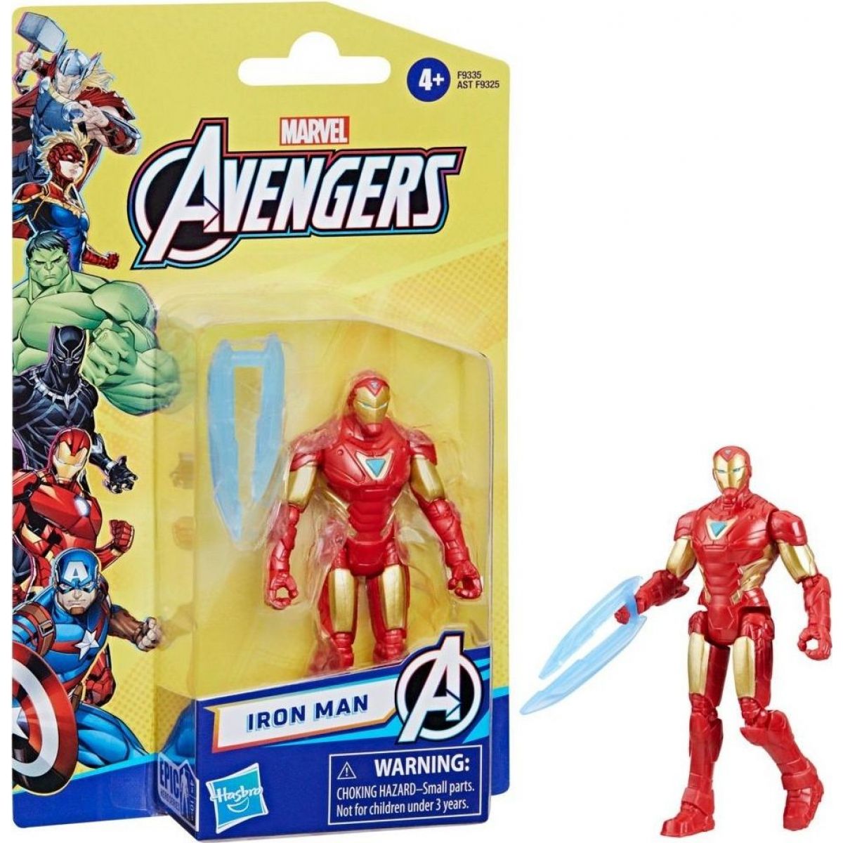 Hasbro Avengers Iron Man figurka s příslušenstvím 10 cm
