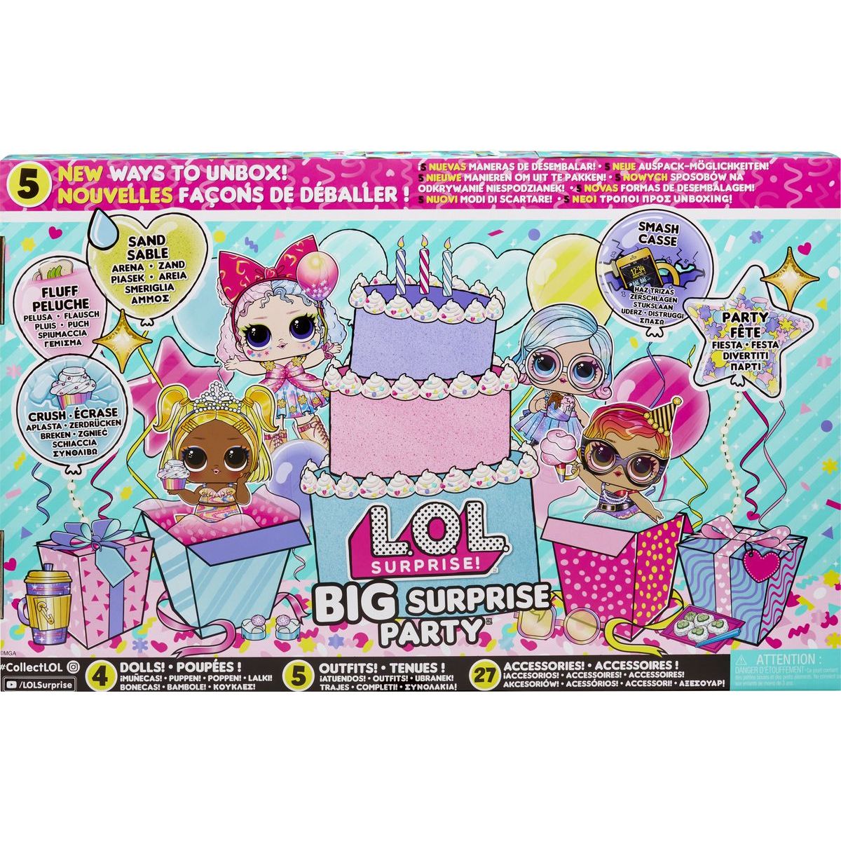 L.O.L. Surprise! Mega párty box