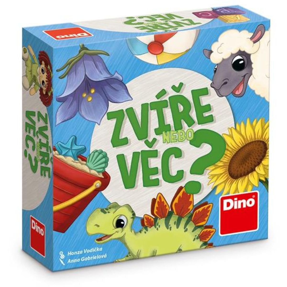 Dino zvíře nebo věc? cestovní hra