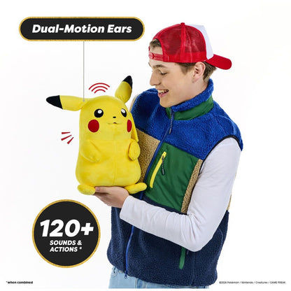 Pokémon Pikachu Puppetronic by RealFX Interaktivní plyšák
