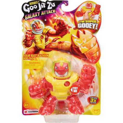 Goo Jit Zu figurka Galaktický útok Série 5 Solar Blast Blazagon 12 cm