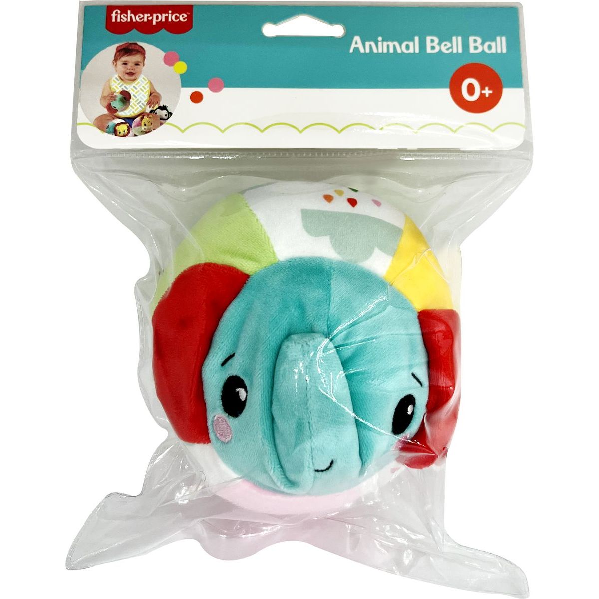 Fisher-Price Látkový slůně s rolničkou