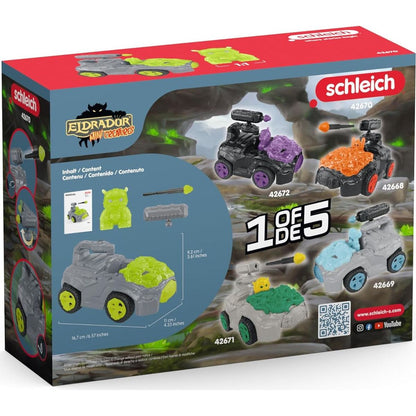 Schleich 42670 Kamenný crashMobile s figurkou Mini Creature