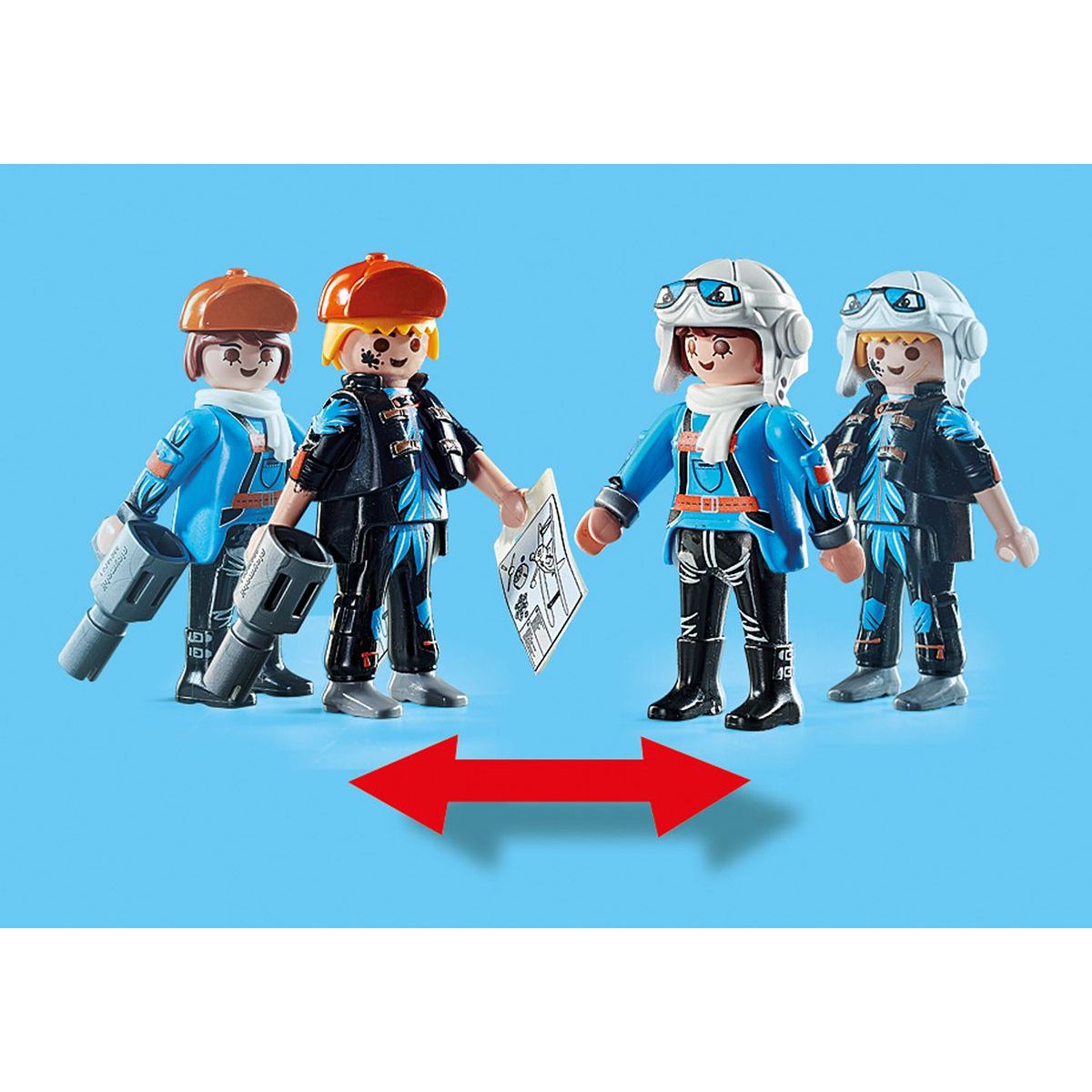 PLAYMOBIL® 70831 Air Stuntshow Dvouplošník Fénix