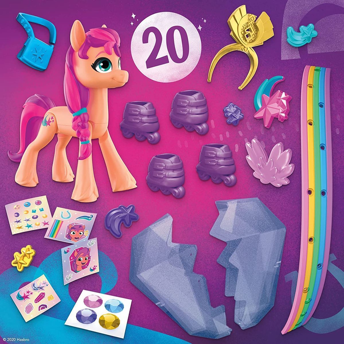 Hasbro My Little Pony Křišťálové dobrodružství s poníky Sunny Starscout