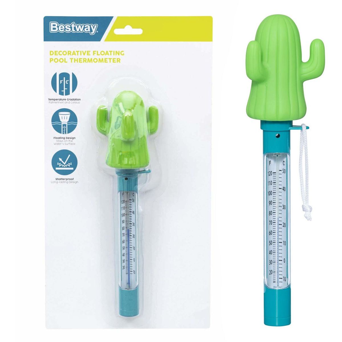 Bestway Plovoucí teploměr Kaktus