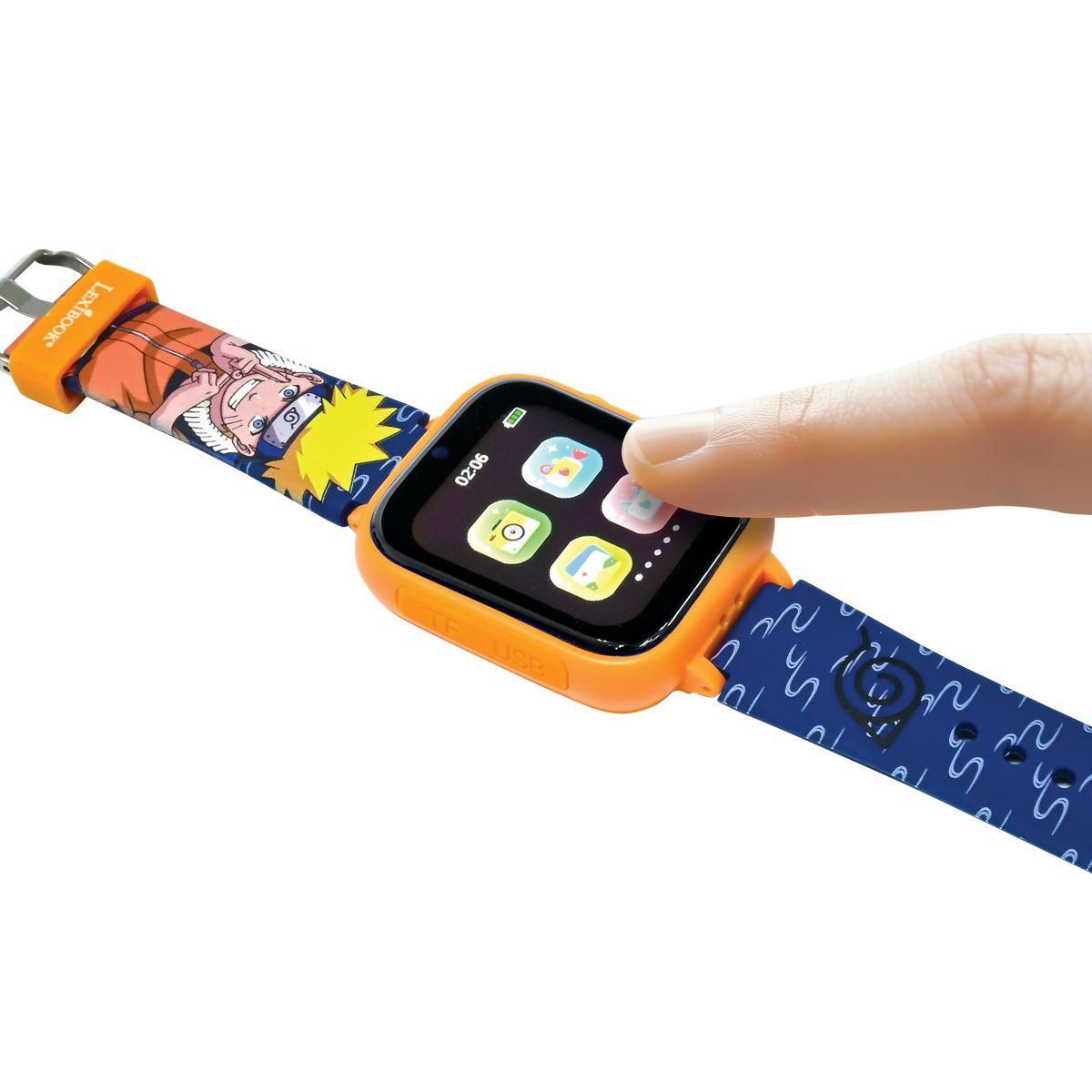 Lexibook Bluetooth hodinky Naruto s kamerou a 8GB SD kartou