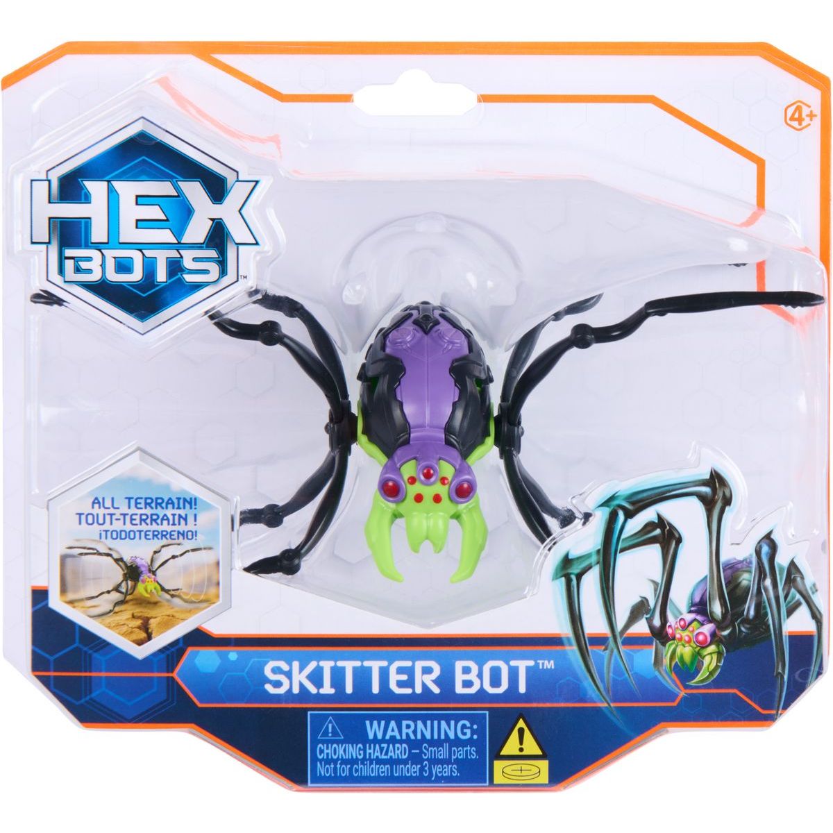 HEX Bots lezoucí pavouk fialový