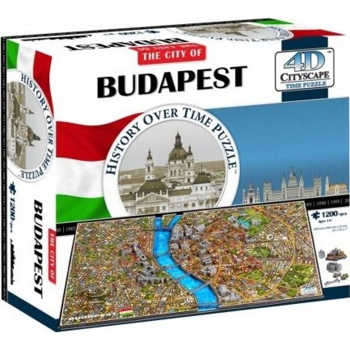 4DCity Puzzle - Budapešť